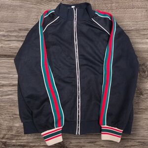 Gucci GG Jacquard Jersey Zip Jacket - Size Medium - Authentic